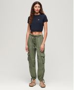 Top-Para-Mujer-Lace-Trim-Tee