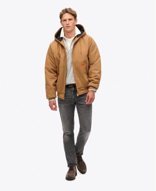 Chaqueta Casual Para Hombre Surplus Hooded Bomber