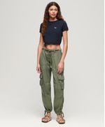 Top-Para-Mujer-90-S-Lace-Trim-Tee