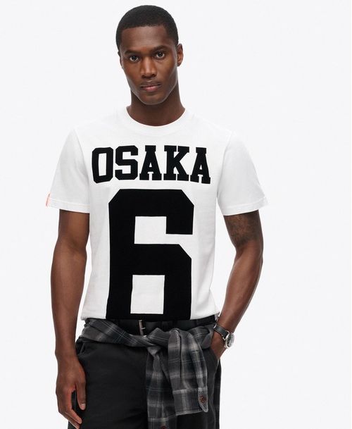 Camiseta Manga Corta Para Hombre Osaka 6 Mono Standard Tee