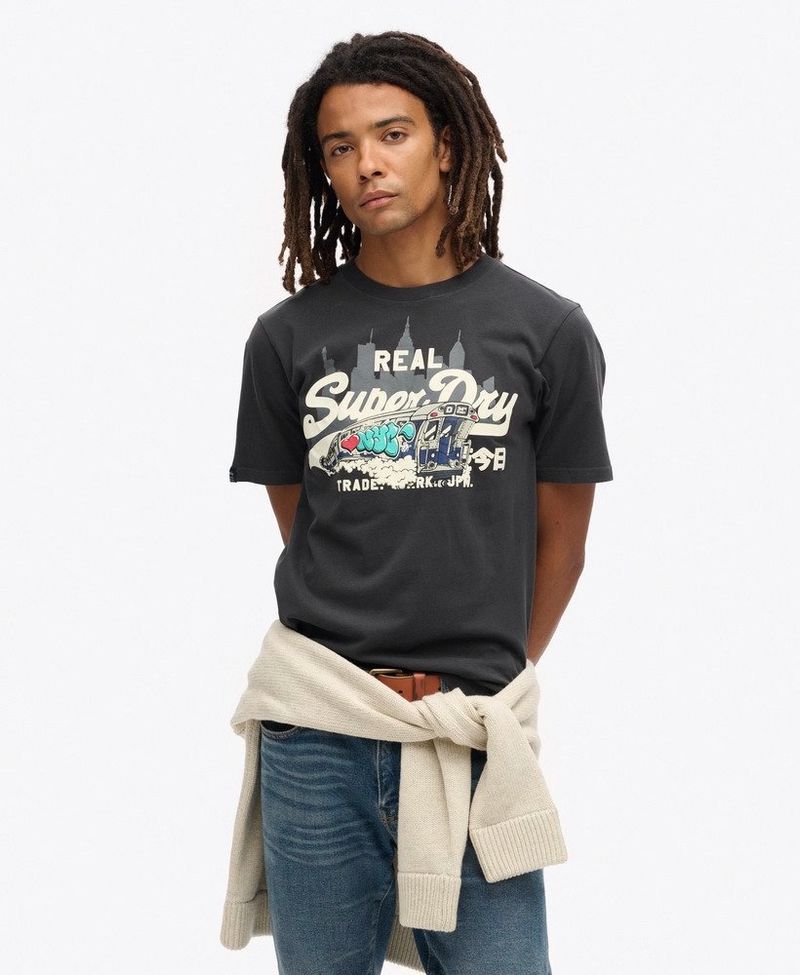 Camiseta-Manga-Corta-Para-Hombre-New-York-Vl-Graphic