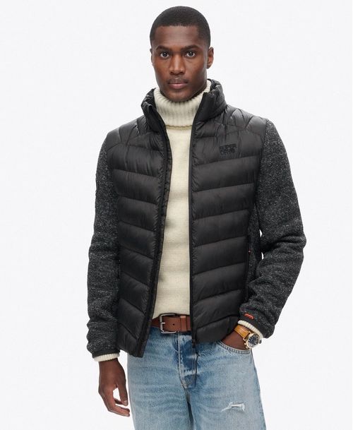 Chaqueta Padded Para Hombre Storm Knit Hybrid Padded