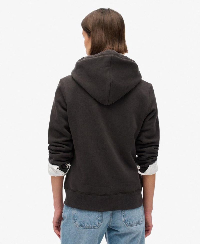 Buzo-Abierto-Para-Mujer-Essential-Logo-Zip-