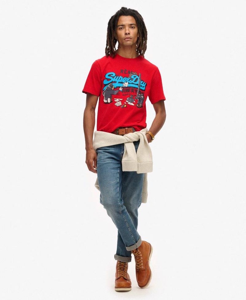Camiseta-Manga-Corta-Para-Hombre-New-York-Vl-Graphic-T-Shirt-