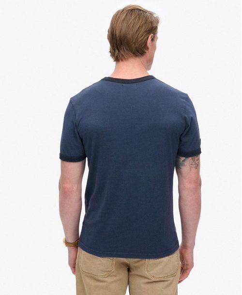 Camiseta Manga Corta Para Hombre Cl Ringer Workwear Graphic Tee