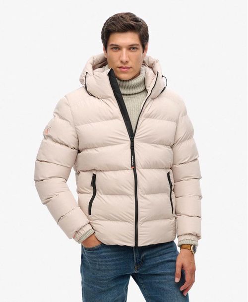 Chaqueta Padded Para Hombre Hooded Sports