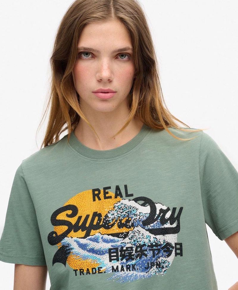 Camiseta-Manga-Corta-Para-Mujer-Tokyo-Vl-Graphic-Relaxed-Tee-