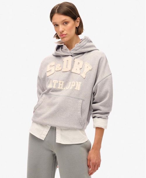 Buzo Cerrado Para Mujer Athletic Appliq Oversize