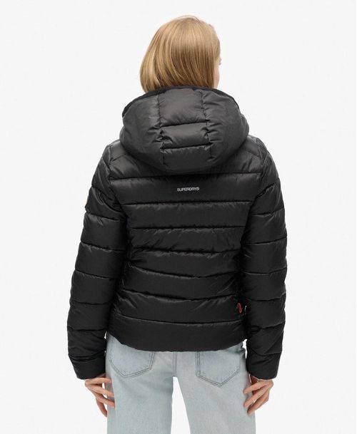 Chaqueta Padded Para Mujer Hooded Fuji Quilt Padded