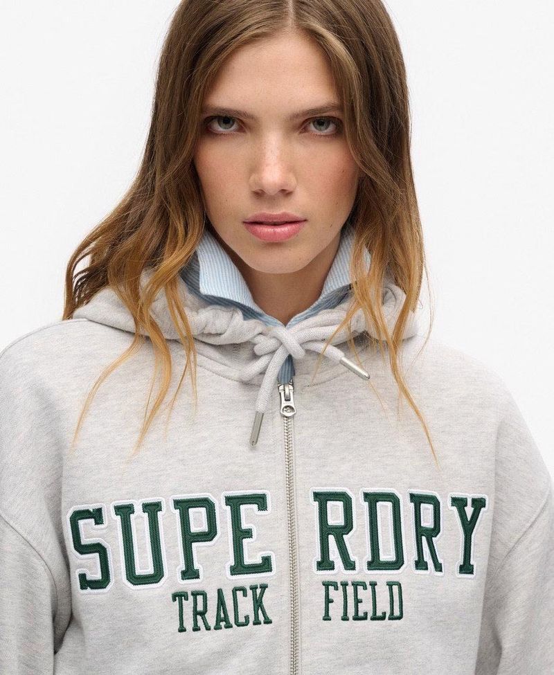 Buzo-Abierto-Para-Mujer-College-Logo-Boyfriend-Zip
