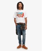 Camiseta-Manga-Corta-Para-Hombre-Travel-Postcard-Graphic-Tee-