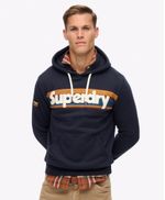 Buzo-Cerrado-Para-Hombre-Retro-Stripe-Logo