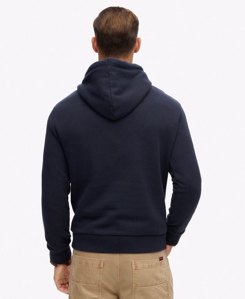 Buzo-Cerrado-Para-Hombre-Retro-Stripe-Logo