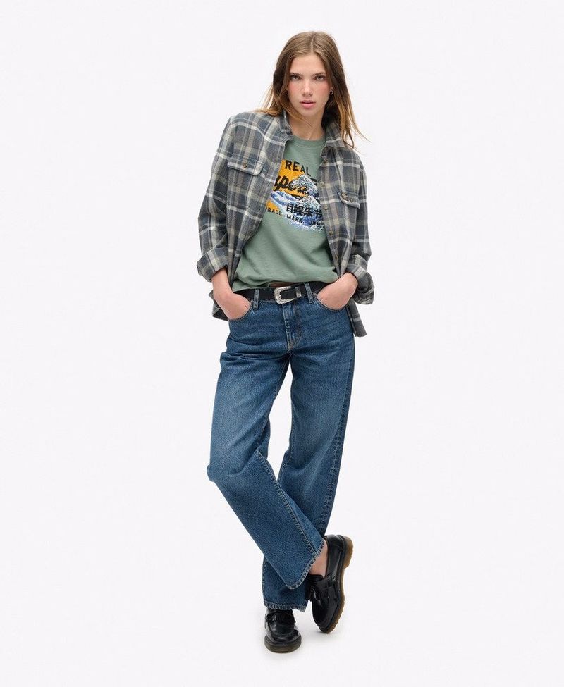Camiseta-Manga-Corta-Para-Mujer-Tokyo-Vl-Graphic-Relaxed-Tee