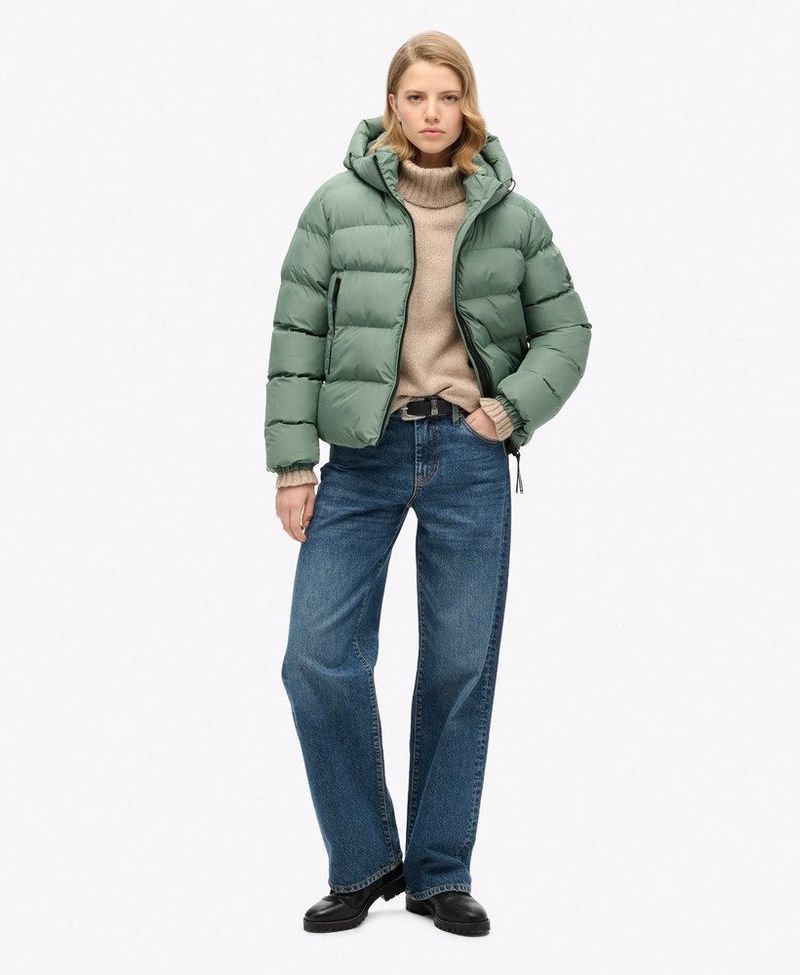 Chaqueta-Padded-Para-Mujer-Hooded-Sports