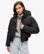 Chaqueta-Padded-Para-Mujer-Hooded-Sports-Puffer-Bomber