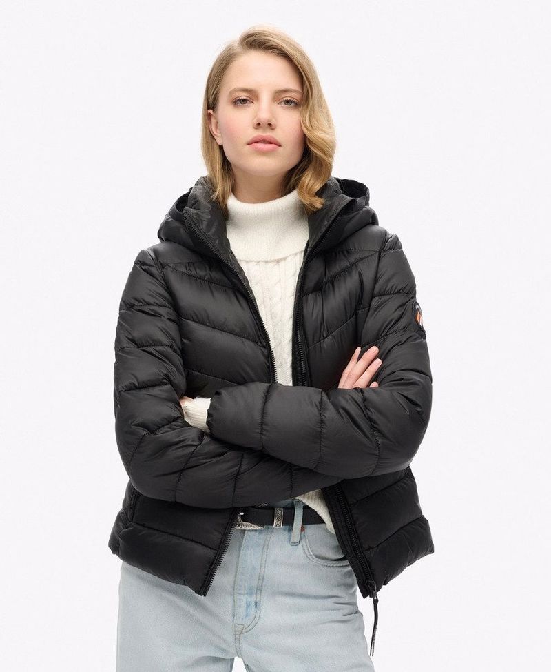 Chaqueta-Padded-Para-Mujer-Hooded-Fuji-Quilt-Padded