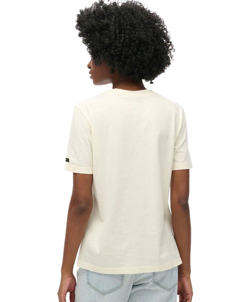 Camiseta-Manga-Corta-Para-Mujer-Floral-Graphic-Relaxed