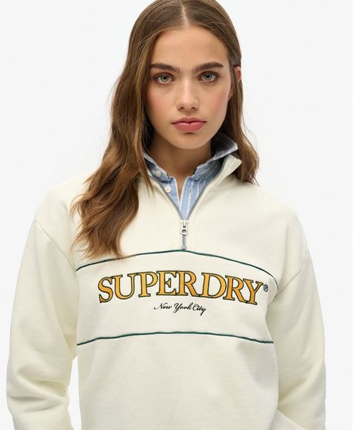 Buzo Para Mujer Country Club Loose Half Zip