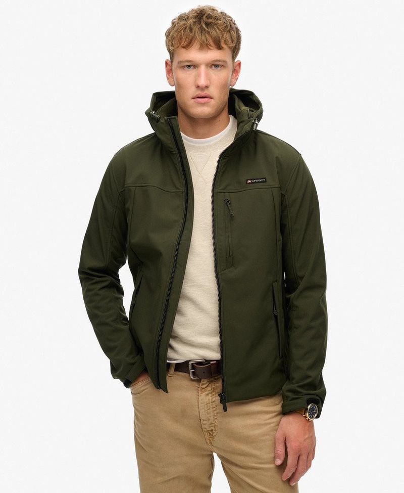 Chaqueta-Rompe-Vientos-Para-Hombre-Hooded-Soft-Shell-Trekker-Jkt-Superdry