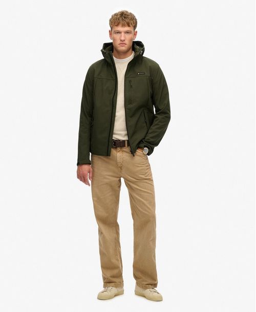 Chaqueta Rompe Vientos Para Hombre Hooded Soft Shell Trekker Jkt