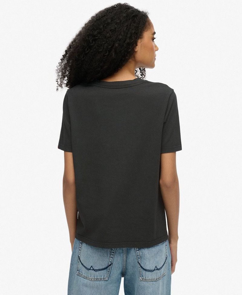 Camiseta-Manga-Corta-Para-Mujer-Vl-Metallic-Relaxed-Tee-Superdry