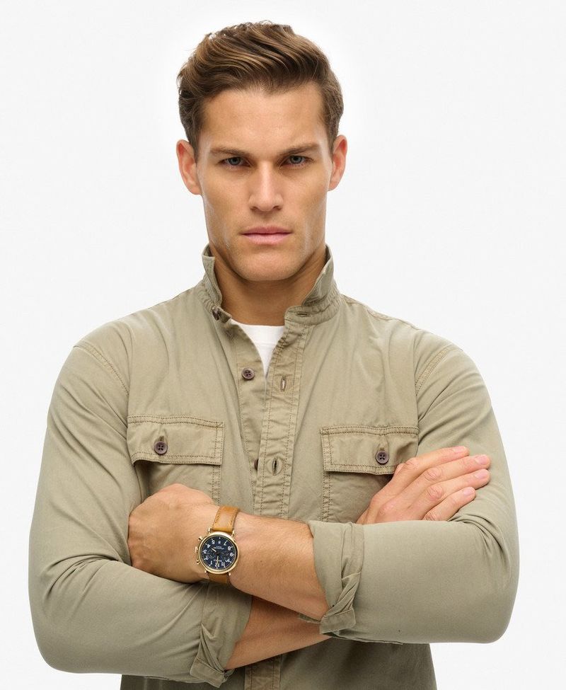 Camisa-Manga-Larga-Para-Hombre-Military-Ls-Superdry