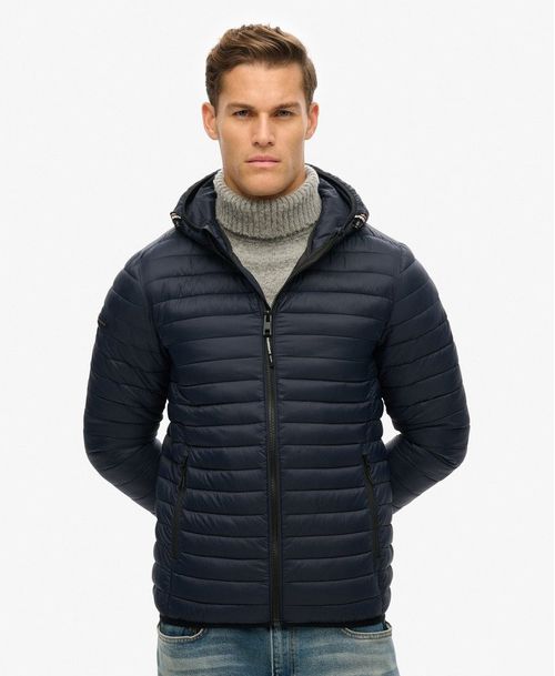 Chaqueta Padded Para Hombre Hooded Fuji Lite