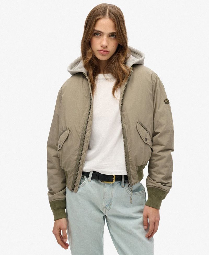 Chaqueta-Casual-Para-Mujer-Hooded-Ma1-Superdry