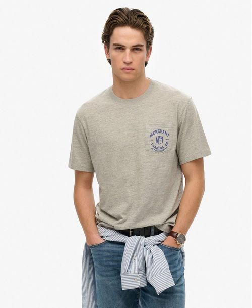 Camiseta Manga Corta Para Hombre Merchant Graphic Tee