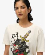 Camiseta-Manga-Corta-Para-Mujer-Neo-Trad-Tattoo-Relaxed-Tee-Superdry