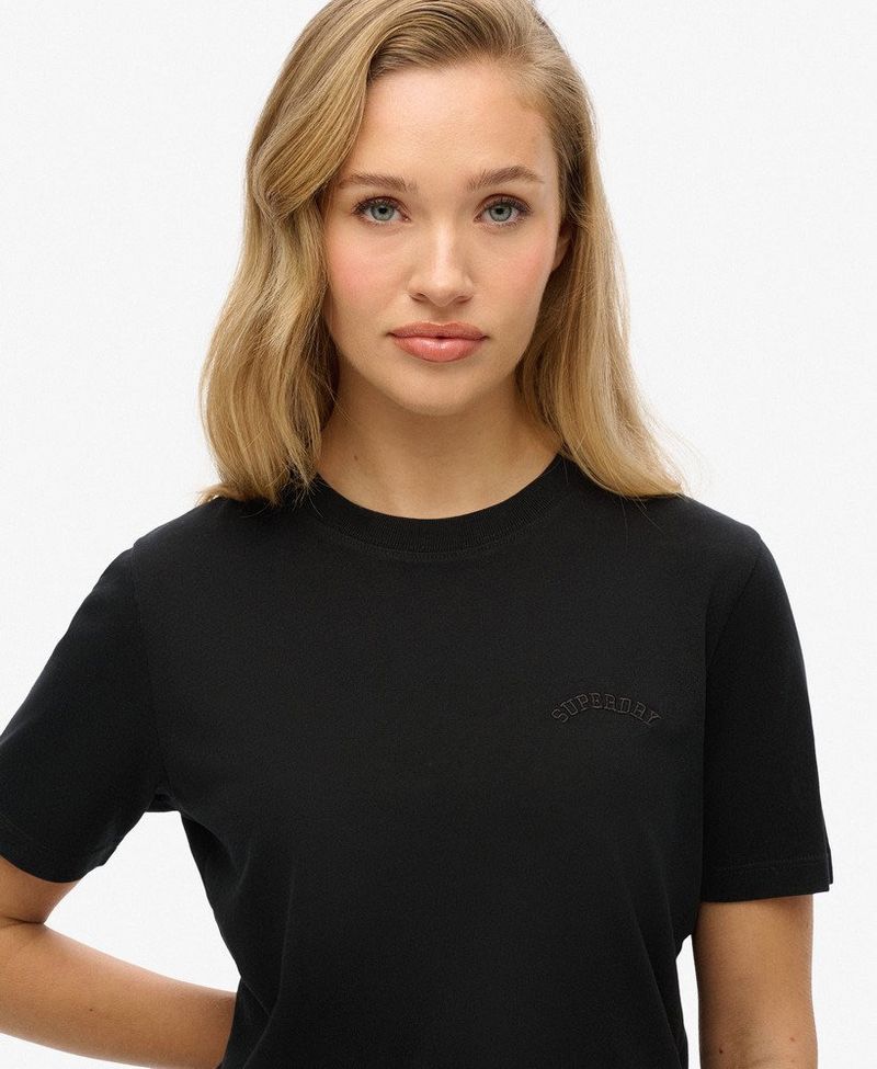 Camiseta-Manga-Corta-Para-Mujer-Essential-Logo-Emb-Tee-Superdry