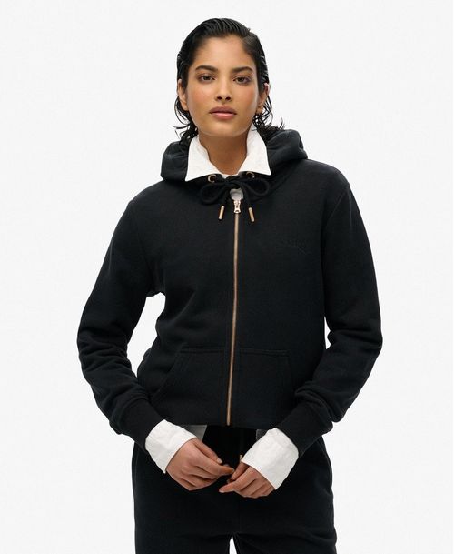 Buzo Abierto Para Mujer Essential Logo Ziphood Hb
