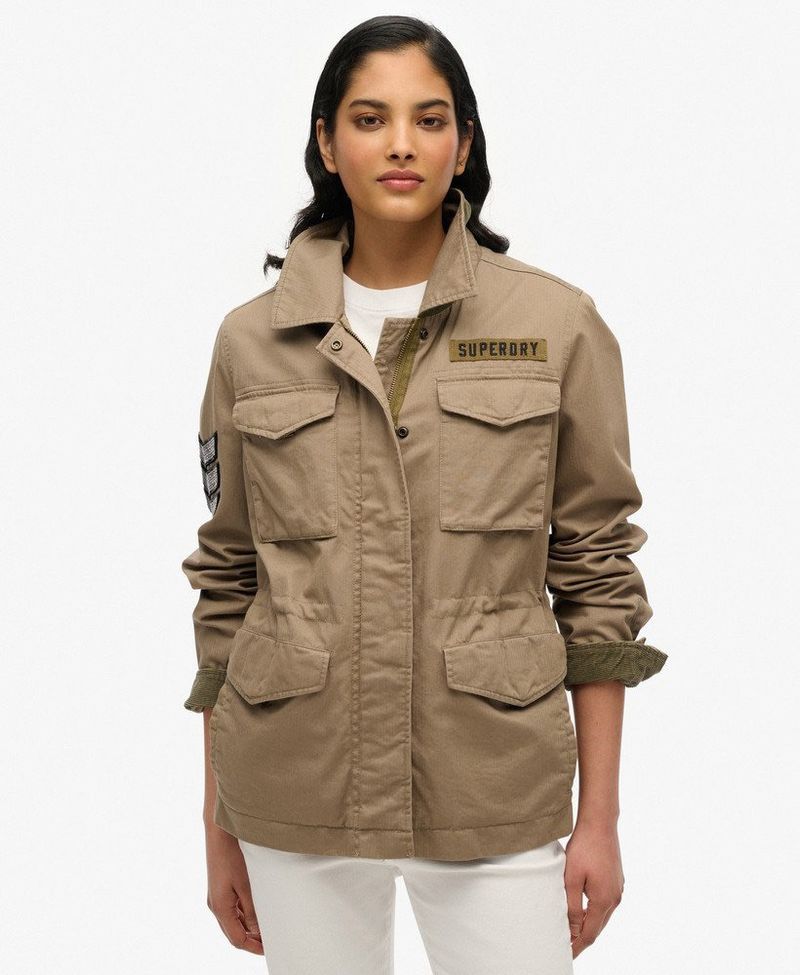 Chaqueta-Casual-Para-Mujer-Embellished-M65-Military-Jkt-Superdry