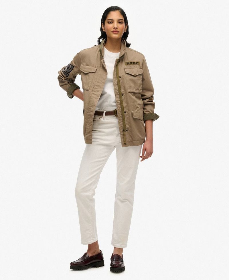 Chaqueta-Casual-Para-Mujer-Embellished-M65-Military-Jkt-Superdry