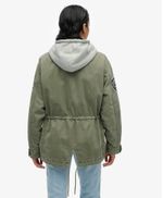 Chaqueta-Casual-Para-Mujer-Jersey-Hooded-Emb-Military-Jkt-Superdry