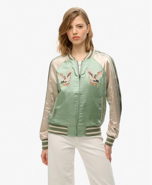 Chaqueta Casual Para Mujer Suikajan Embroidered