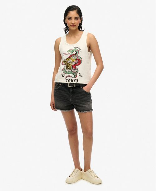 Camiseta Manga Corta Para Mujer Neo Trad Tattoo Scoopneck Tank