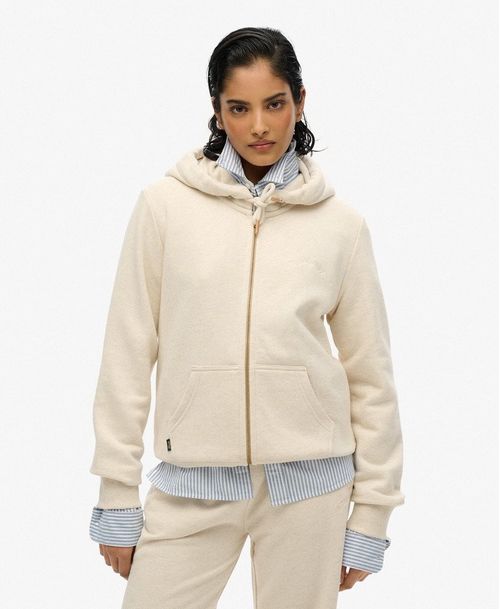 Buzo Abierto Para Mujer Essential Logo Ziphood Hb