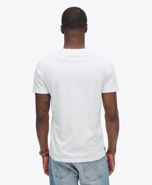Camiseta Manga Corta Para Hombre Essential Contrast Emb Tee