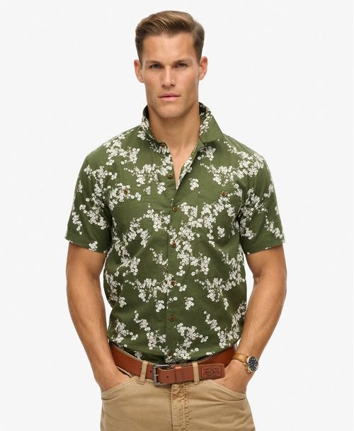 Camiseta Manga Corta Para Hombre S/S Beach
