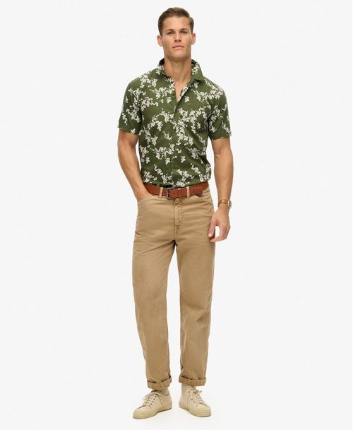 Camiseta Manga Corta Para Hombre S/S Beach