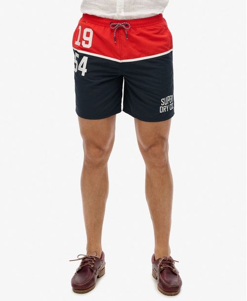 Pantaloneta Corta Para Hombre Nautical Logo 17
