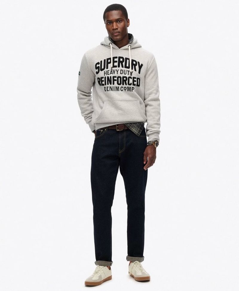 Buzo-Cerrado-Para-Hombre-Embroider-Script-Graphic-Hood