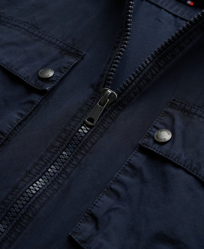 Chaqueta-Casual-Para-Hombre-Essentials-Zip-Thru