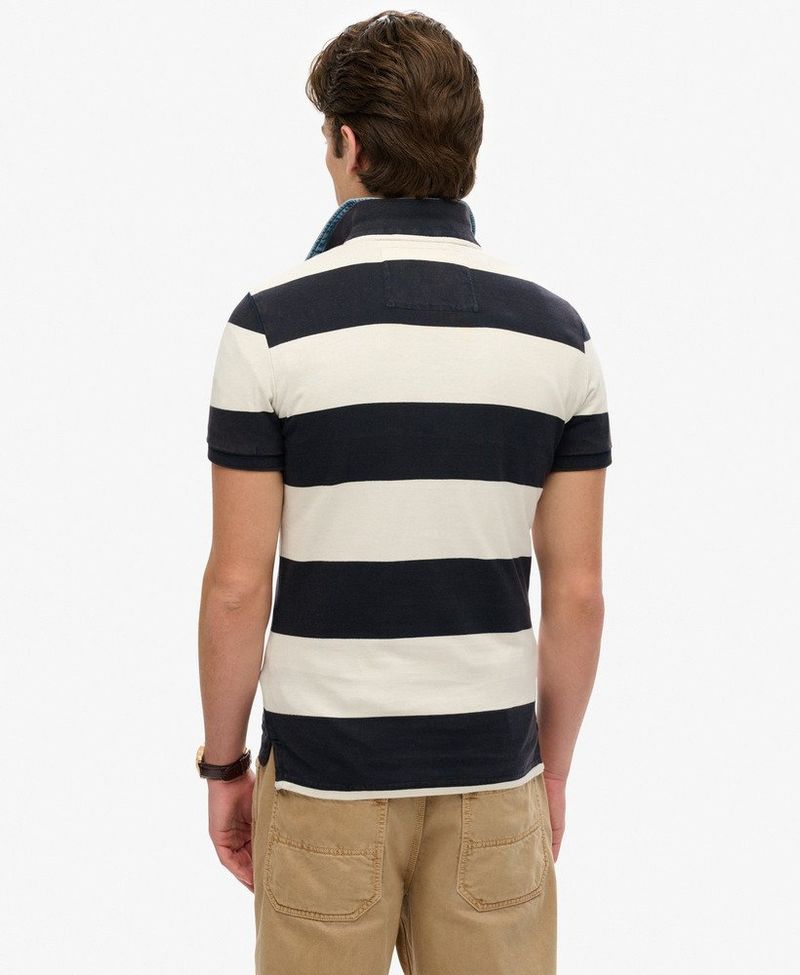 Polo-Manga-Corta-Para-Hombre-Vintage-Athletic-Jersey