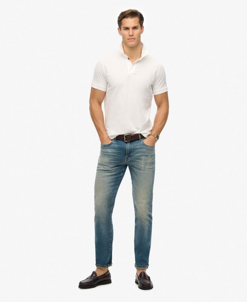 Polo-Manga-Corta-Para-Hombre-City-Pique