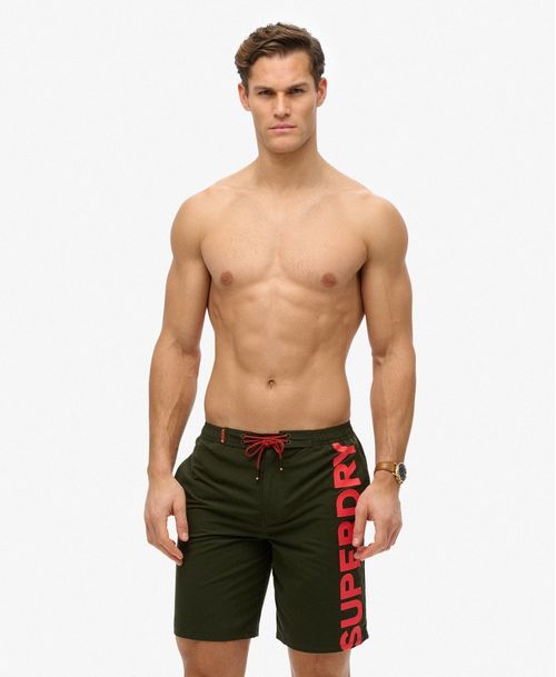 Pantaloneta Corta Para Hombre Classic 19 Logo Boardshort