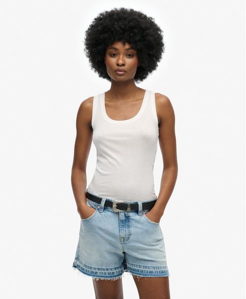 Camiseta Manga Corta Para Mujer Studios Lightweight Racer Vest