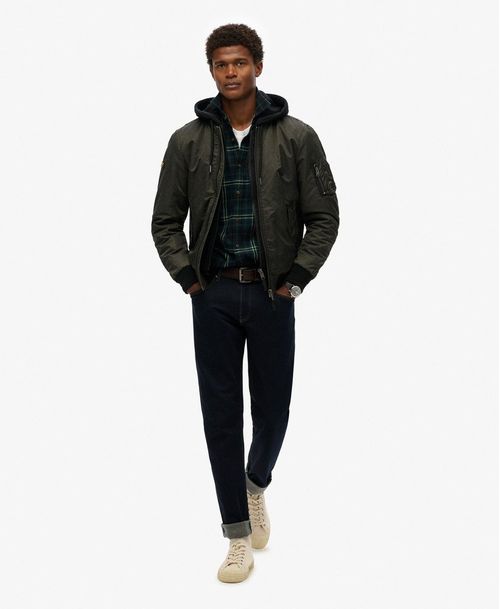 Chaqueta Casual Para Hombre Military Ma1 Bomber Jacket